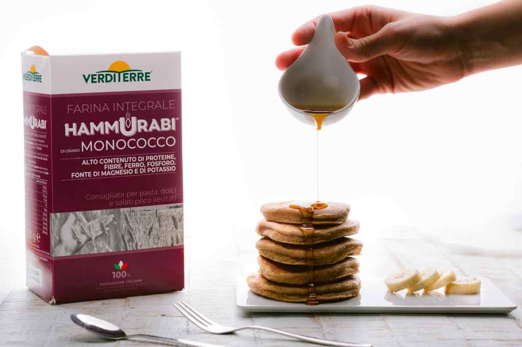 Pancakes integrali alla&nbsp;banana