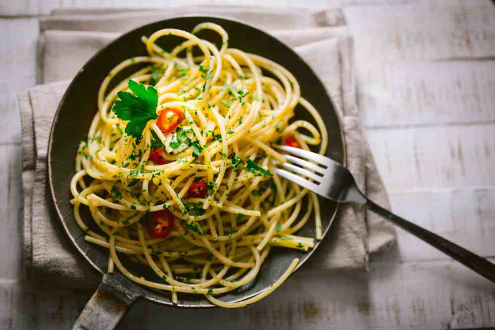 Ricetta Spagnetti aglio olio e peperoncino Hero GnamAm.com